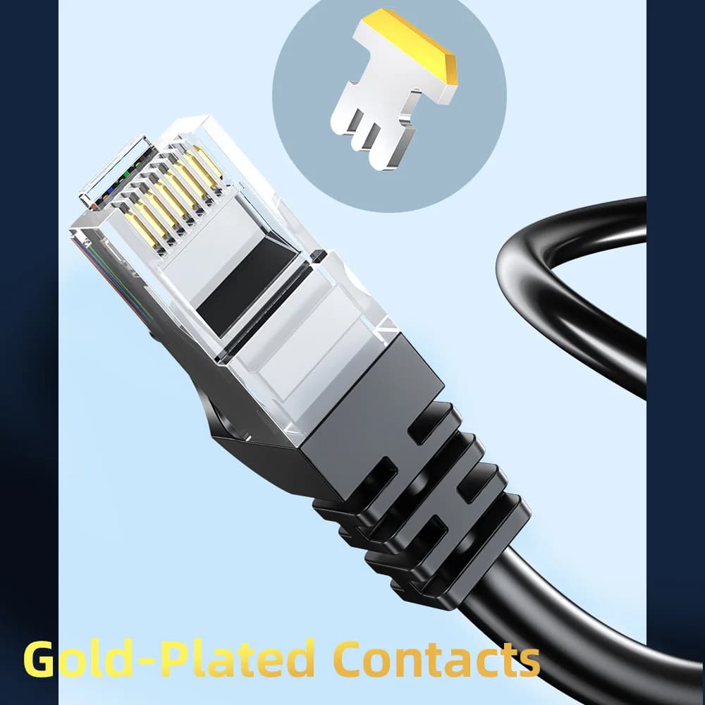 كابل شبكة إيثرنت Cat6 بطول 10 متر