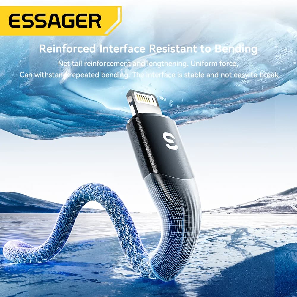 كابل شحن سريع PD من USB-C إلى Lightning