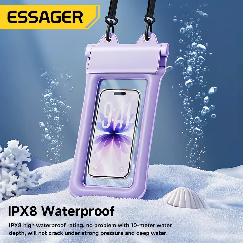 حقيبة هاتف مقاومة للماء IPX8 طافية